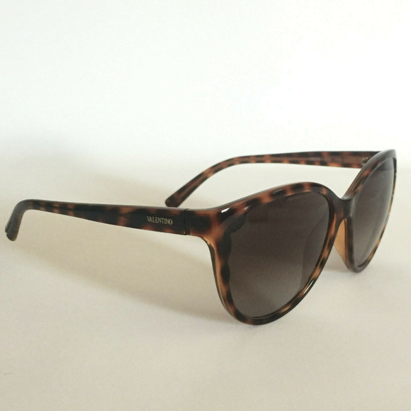 Valentino V607S Brown Multi Scalloped Sunglasses - Picture 3 of 8